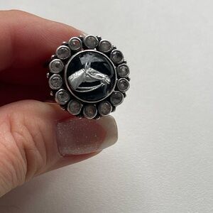 Mars and Valentine Horse Intaglio Ring